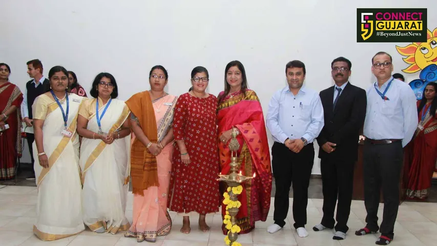 Gujarat Public School organise a blessing ceremony for students