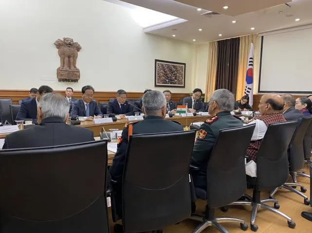 Ministerial-level Defence dialogue between India and South Korea held in New Delhi