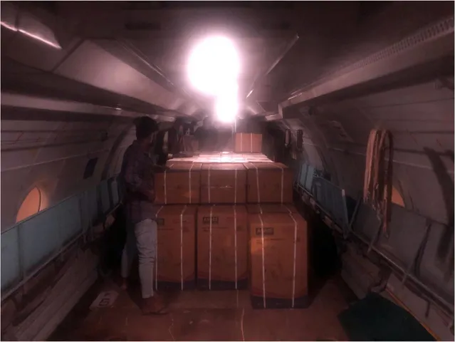 IAF continues it’s assistance towards containing spread of COVID 19