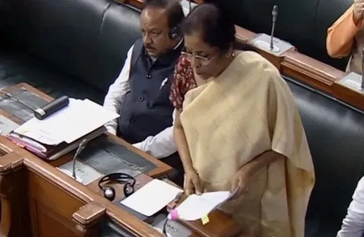 Finance Minister Nirmala Sitharaman moves Direct Tax ‘Vivad Se Vishwas’ Bill, 2020 in Lok Sabha