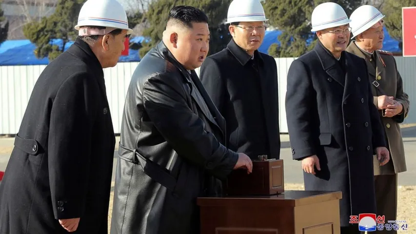 North Korean leader Kim admits troubled medical system amid virus fears
