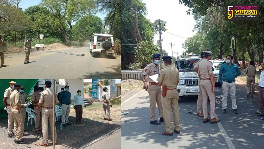 All roads between Bharuch and Karjan closed