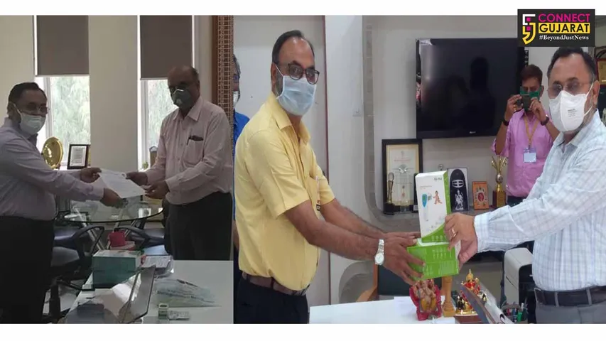 CII Member companies at Vadodara provided over 150 Thermal Guns to VMC