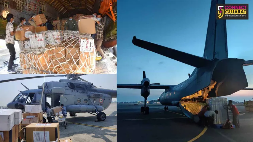 IAF continues it’s support towards fight against COVID 19