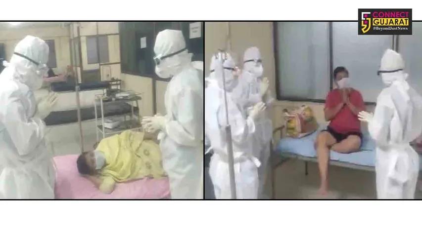 Staff of GMERS Vadodara has daily conversations with Covid patients