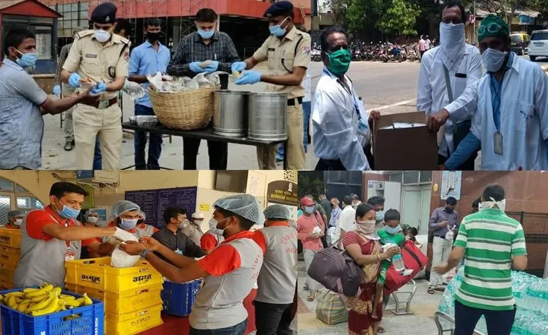 WR’s mission food distribution also got successful in Shramik special trains