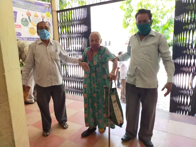 Helpless old mother seek help of Vadodara collector to save her from own son