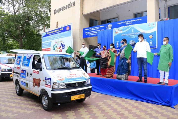 Gujarat government starts 1962 service for immediate veterinary treatment of animals