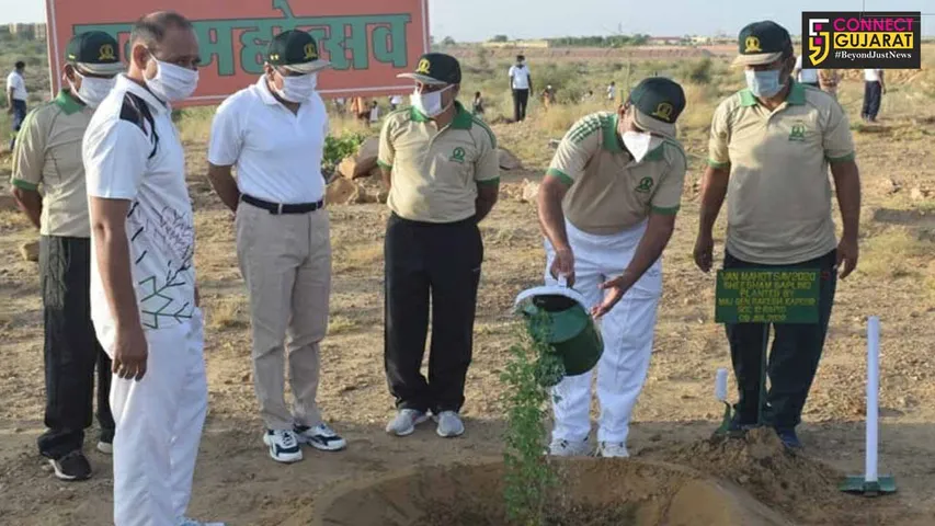 Jaisalmer Military station celebrates Van Mahotsav