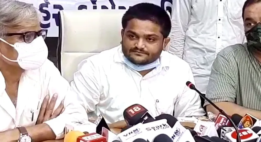 Our party enjoys the ideology of Gandhiji, Nehruji and Sardar Patel as well as Bhagat Singh, roared Hardik Patel in Vadodara