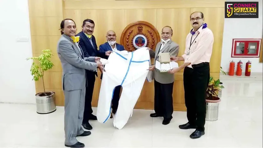 Launching of Ayurvedic Biodegradable face mask and Anti Microbial body suit