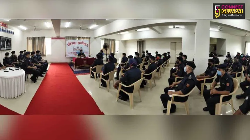 First Sainik Sammelan organised at 6 BN NDRF at Jarod near Vadodara