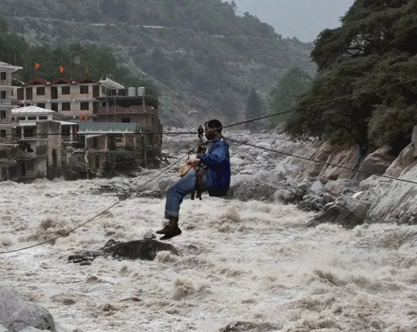 Heavy rainfall batters Uttarakhand, water level in various rivers have gone up