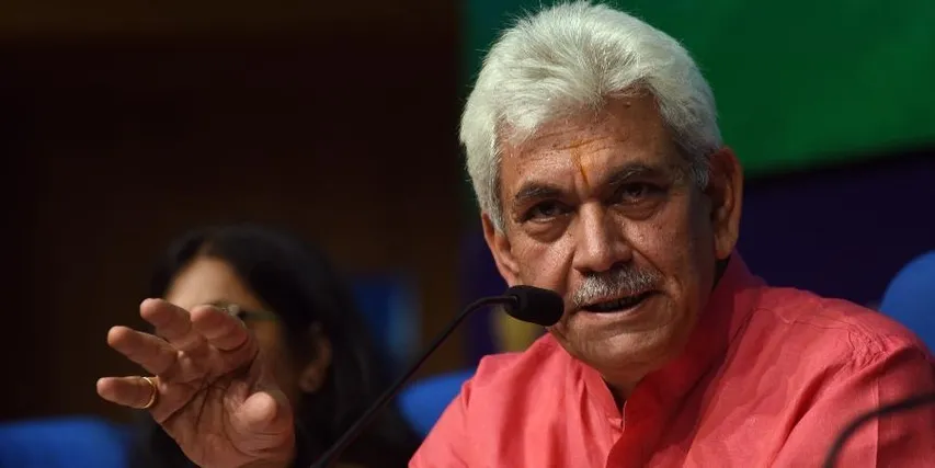 Manoj Sinha took oath as new L-G of Jammu and Kashmir