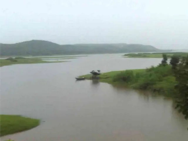 964.80 cusecs of water being released from Dev Dam to maintain rule level