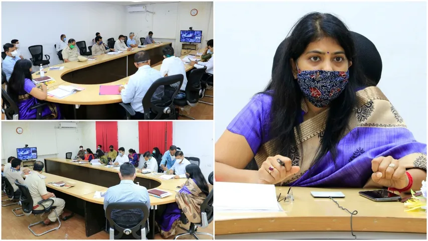 Vadodara District Collector done detailed review of rainy weather situation in the talukas