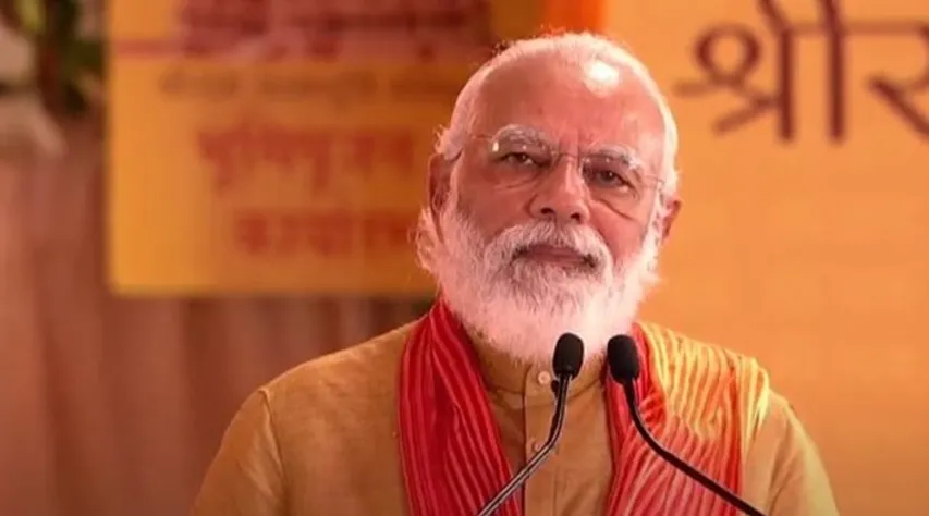 PM Modi after ‘Bhoomi Pujan’: ‘Centuries of wait ends, now s grand temple for lord Ram’