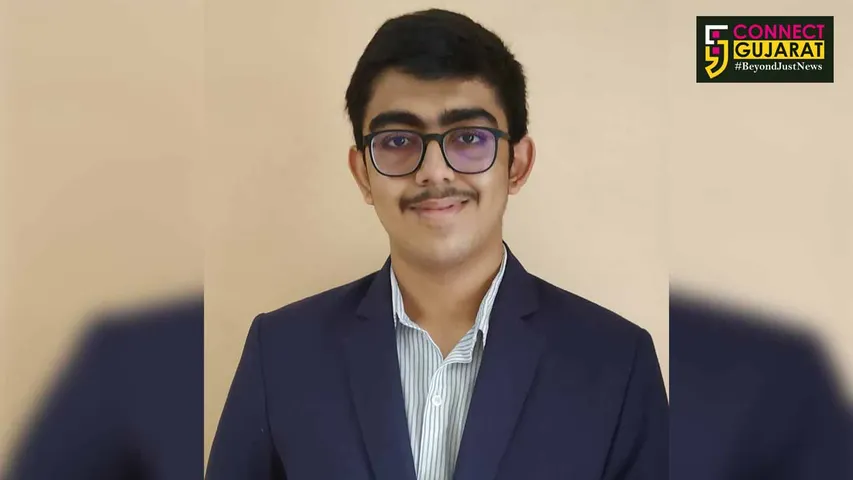 Navrachana Vadodara student Nisarg Chadha stands 2nd in AIR JEE