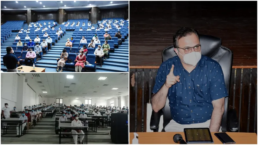 Nursing students joined as Nursing Sahayaks in Vadodara government hospitals