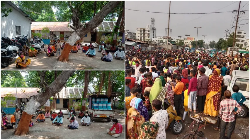 Vadodara police detained people arrived at a function at Khodiyarnagar