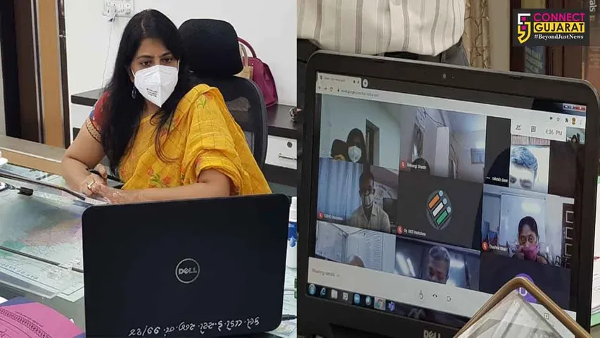 District Election Officer organised online meeting regarding Accessible Election