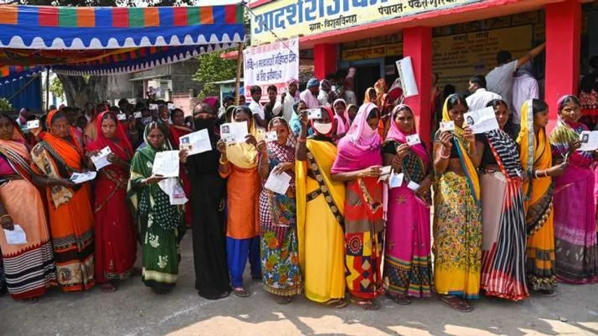 Over 53 % votes polled in first phase of Bihar assembly elections