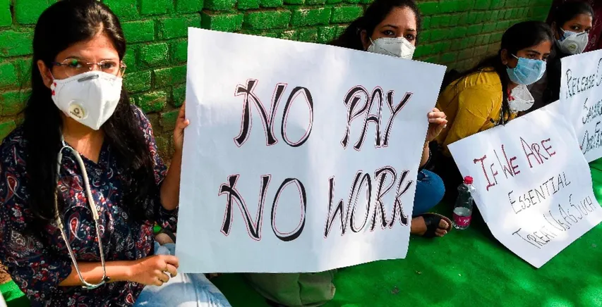 Doctors of NDMC hospitals go on mass leave