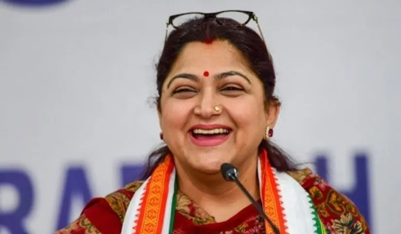 Actress Khushbu resigns from Congress, to join BJP today