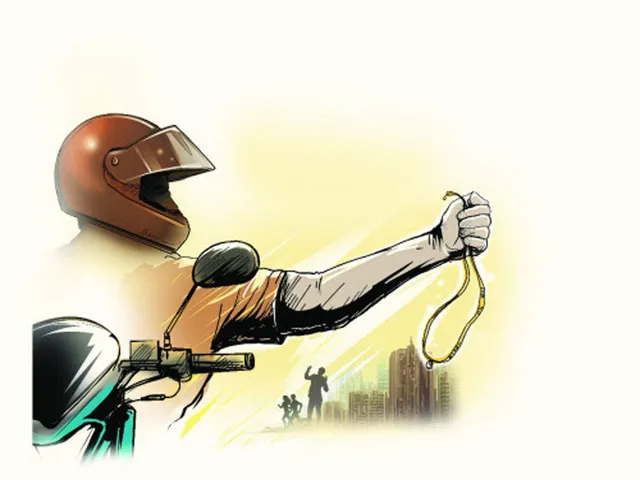Two bike borne youths snatched chain from youth went out for morning walk in Vadodara