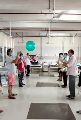 Different therapies are being used to treat Covid patients in Vadodara hospital