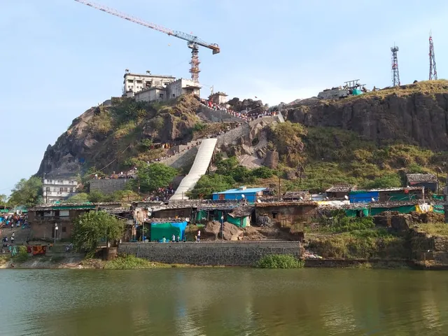 Big gathering of devotees forced administration to close Pavagadh temple