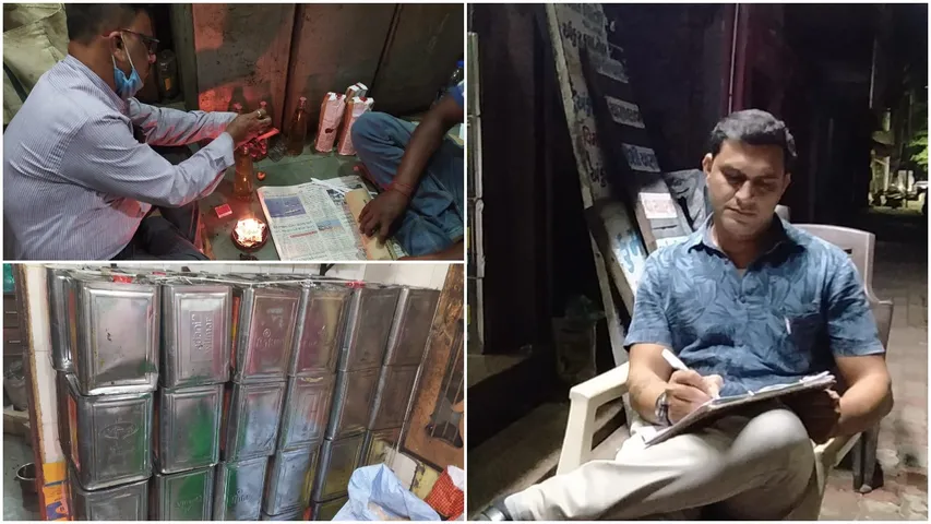 Food safety team raid on Hathikhana and Shiabaug areas