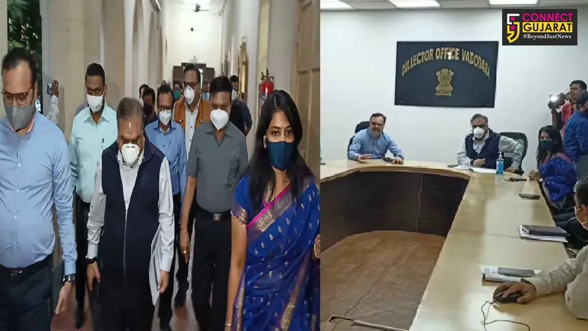 Central health team visited Vadodara to review Covid care situation