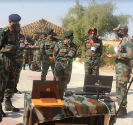 Army Commander Southern Command reviews operational readiness of Konark Corps at Jaisalmer