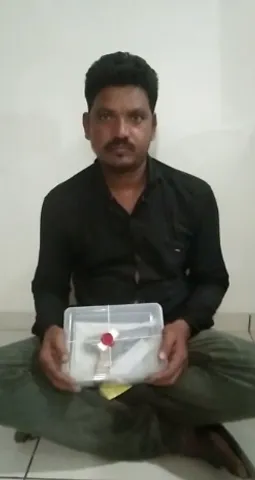 Vadodara district SOG arrest one with mouser