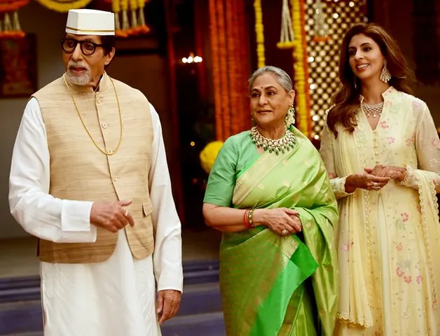 Big B shoots with wife Jaya Bachchan, daughter Shweta