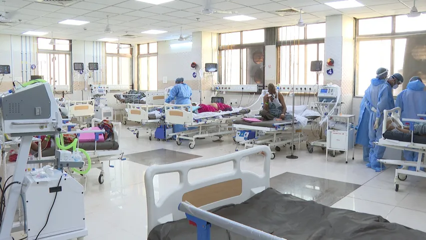 Thursday become an auspicious day for covid department of Sayaji Hospital