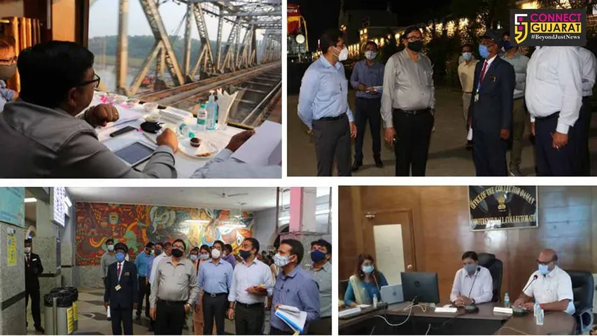 WR GM conducted inspection of Mumbai Valsad section