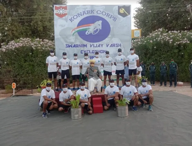 Konark Corps organised mel milap and medical camp