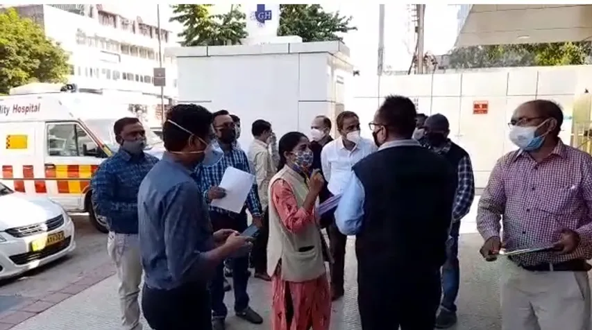 Team of Fire Safety Audit Committee reached Vadodara