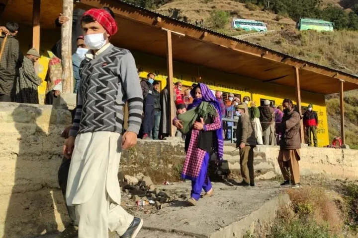 J-K council polls begin for final phase