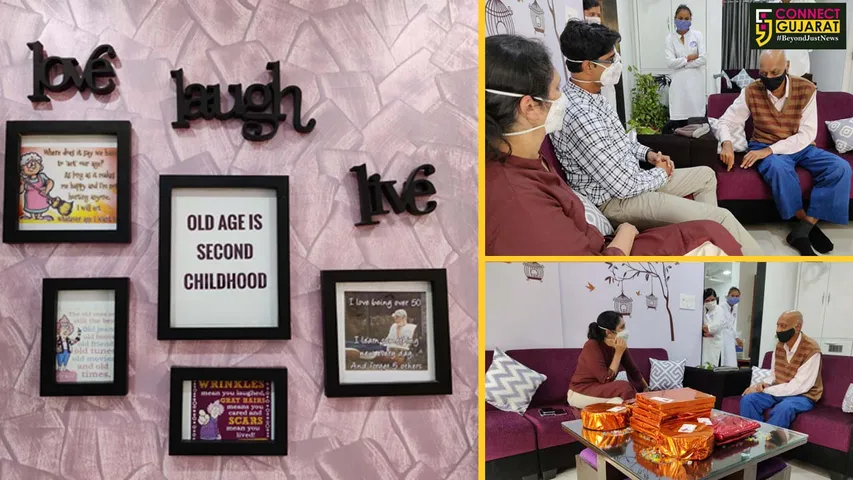 Maharashtra youth spend all his savings to start old age home in Vadodara