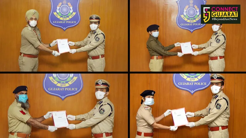 Extensive response to Kheda Police’s project Yoga Prahari