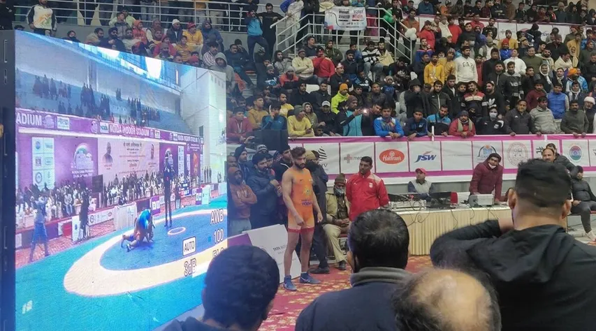 Reluctant wrestler Rohit Singh crowned national champion in Bajrang’s category