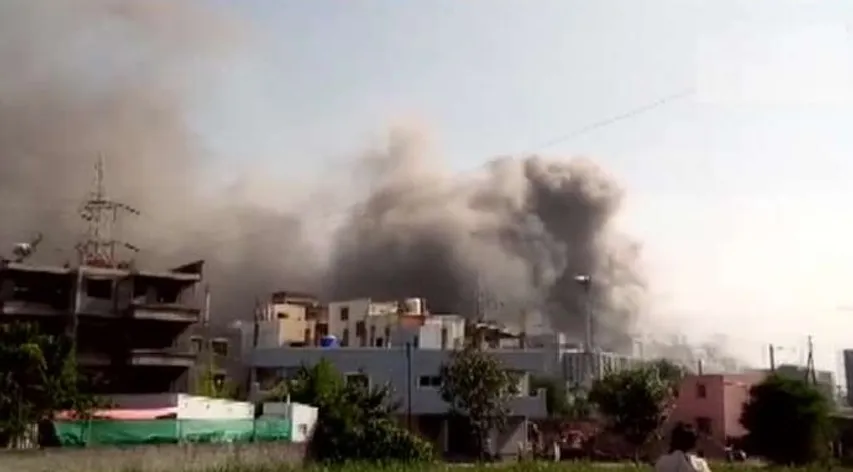 Pune: Fire breaks out at Terminal 1 gate of Serum Institute of India