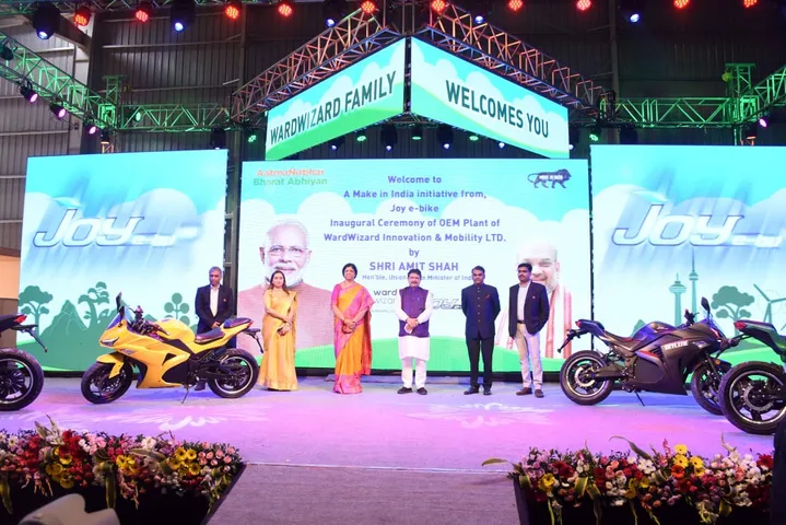 Wardwizard Innovation inaugurates one of India’s largest electric two wheelers plant