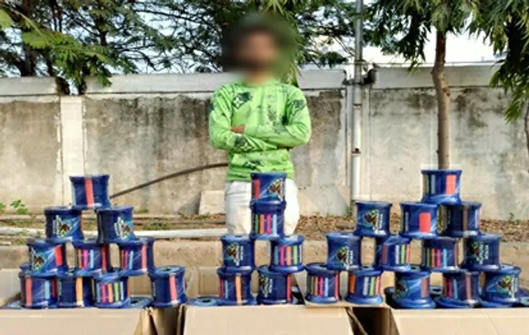 Vadodara rural SOG arrest one for selling banned Chinese thread
