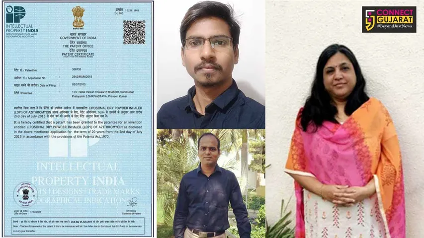 MSU professor and students granted Indian Patent for their invention on LDPI of Azithromycin for treatment of respiratory infection