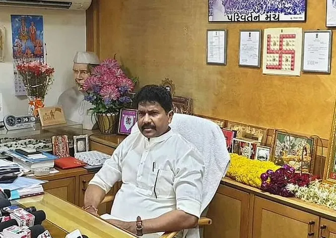 Dadra and Nagar Haveli MP Mohan Delkar found dead at hotel in Mumbai’s Marine Drive