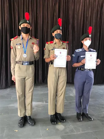 Two girl NCC cadets from Gujarat gets DG Commendation